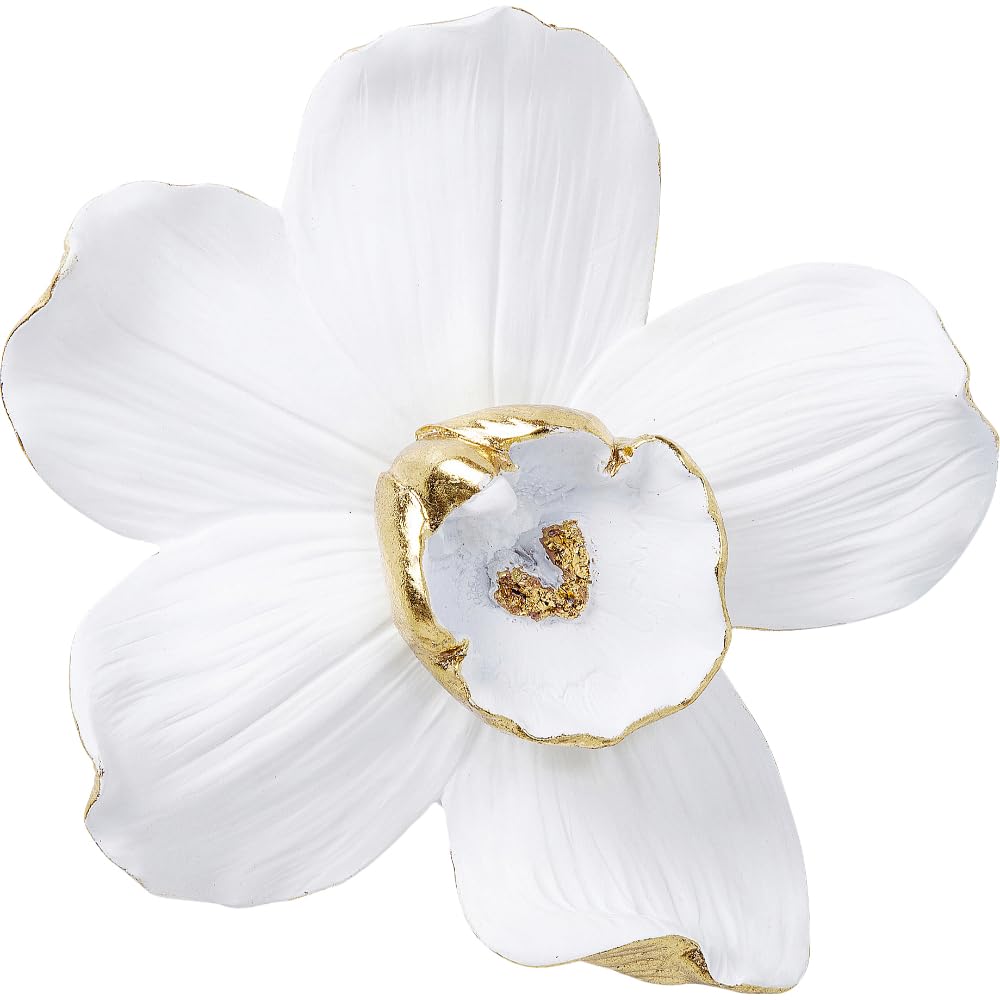 KARE Design Kare 25 cm Wall Decor Orchid White, One Size