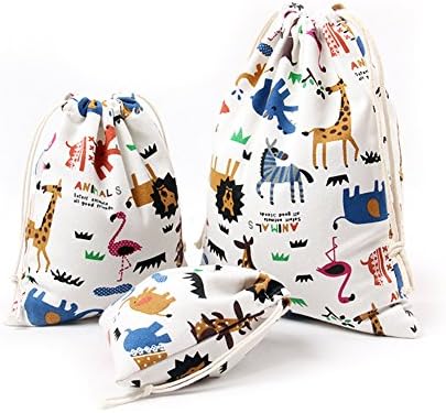 RoomDiary Drawstring Bags Home/Travel Organize Charger Headset Cable-Animal