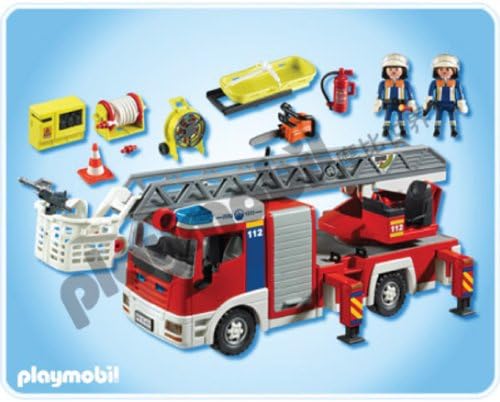playmobil rescue ladder unit