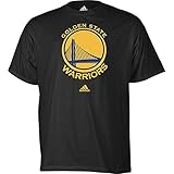 Golden State Warriors Black Primary Logo T-shirt