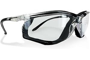 Magid Glove & Safety Gemstone Onyx Sporty Foam Lined Safety Glasses, 1 Pairs, (Y84)