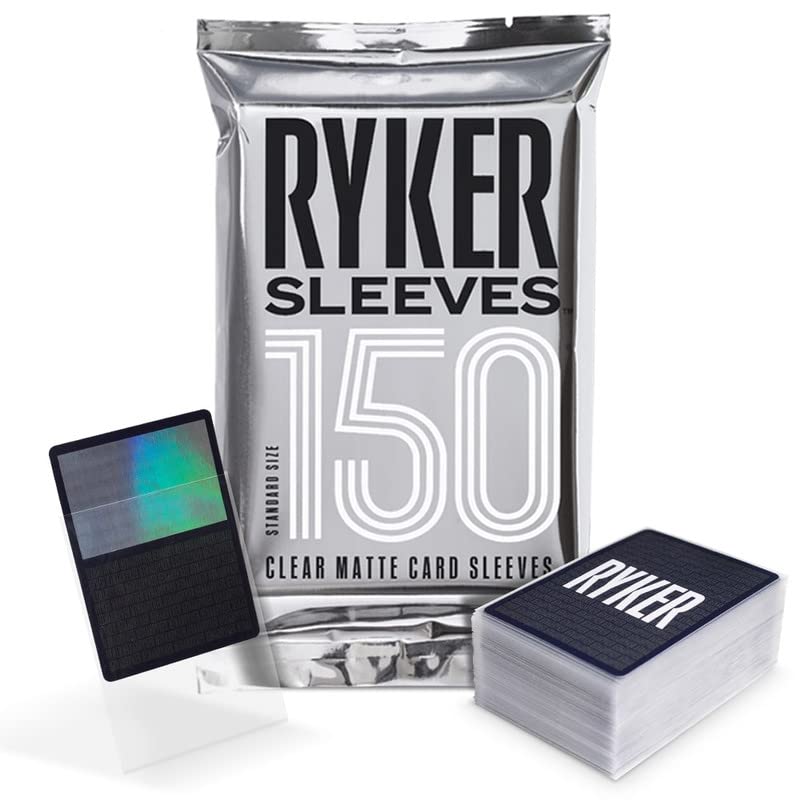 Ryker Sleeves Standard Size Matte Card Sleeves for Magic The Gathering
