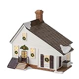 Department 56 Colonial Williamsburg Village Lit House, Taliaferro-Cole Shop