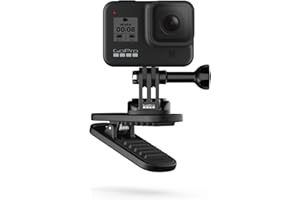 GoPro Magnetic Swivel Cameras Clip - Official GoPro Accessory, Black