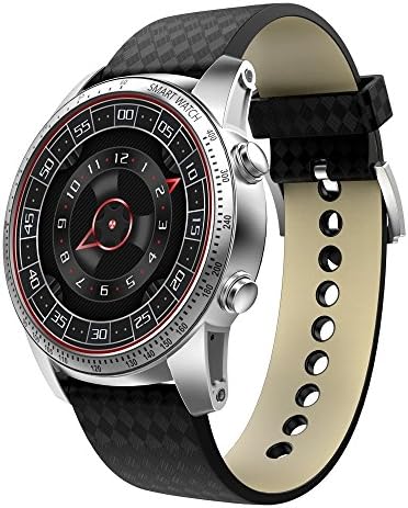 LGYD Smartwatch KW99 1.39 inch AMOLED Screen Display Bluetooth Smart Watch, Support Pedometer/Real-time Heart Rate Monitor/Information Pushing/GPS Navigation, Compatible with Android and iOS Pho