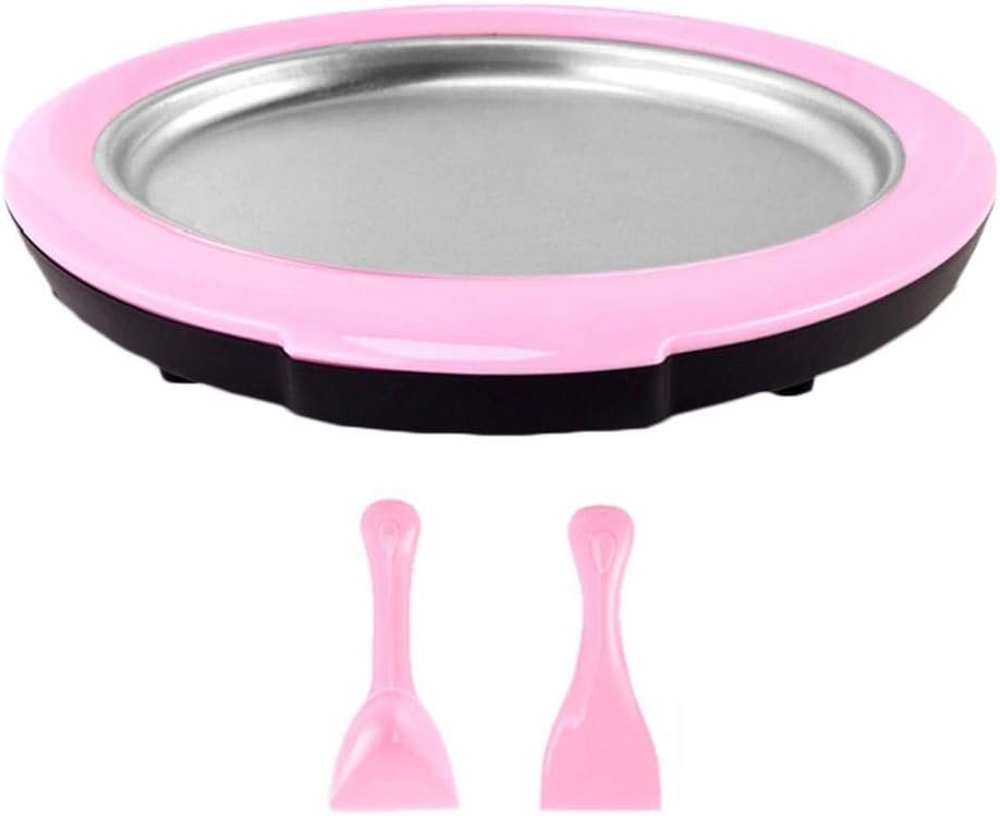 Urnanal Ice Cream Roll Maker, Fried Yogurt Machine Rolled Ice Cream Maker Instant Ice Cream Maker Plate, DIY Rolled Ice Cream and Frozen Yoghurt
