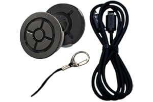 megacom DuoMon3 Unique Auto-Reconnection Hourly, Dual Accounts Pocket Auto Catcher(Redball), IPX7 Waterproof, APP Adj. Lights,Vibration,Sound- Bluetooth 65ft Link, Type-C & Wireless Charging(Black)