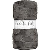 Luxe Cuddle Cut Fabric, Size 2 Yard, Color Charcoal