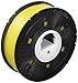 PLA 3D Printer Filament, XYZPrinting PLA Filament 1.75mm, Dimensional Accuracy +/- 0.02mm, 600g Spool (1.3lbs), 1.75mm, PLA Clear Yellow