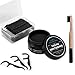 Natural Teeth Whitening Charcoal Powder (30g) + Bamboo Toothbrush + Dental Floss Picks (45 pcs) for Brighter and Healthier Teeth