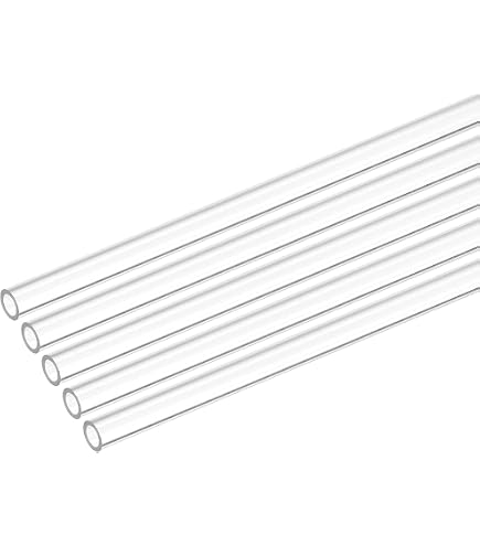 Tuyau Plastique Rigide Uxcell – 30mm Intérieur, 32mm Extérieur, 425mm De Long, Pour éclairage