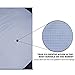 Pocket Blanket for Beach Festival - Camping Hiking Compact Size 55'x60' Fit 4 People - Sand and Waterproof Puncture Resistance with Corner Pocket, Loops, 4 Stakes, Secure Pocket with Zipper (Black)