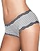 Maidenform Cheeky Scalloped Lace Hipster_Steel Grey Stripe_7