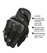 Mechanix Wear: M-Pact 3 Tactical Work Gloves, Touchscreen Capability, Synthetic Leather Gloves, Finger Reinforcement and Impact Protection, Work Gloves for Men (Black, Small)
