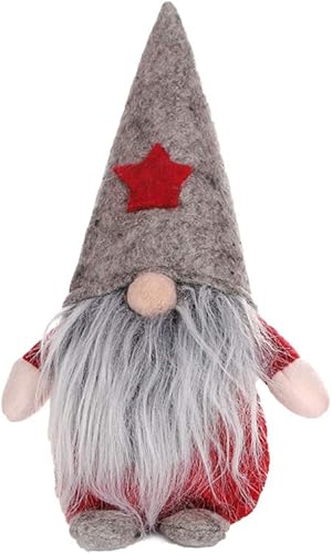 Download Youlin Christmas Decorations Santa Claus Doll Rembourrés Jouet De Noël Poupée Décoration De Bureau Décoration Cadeau PDF