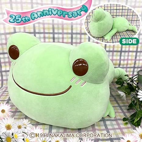 Amazon かえるのピクルス25thもっちり寝そべりbig ぬいぐるみ アミューズメント限定 ぬいぐるみ ホビー