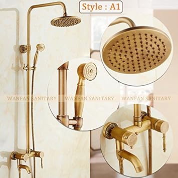 Wasserhahn Hohe Dusche - Konzept Armaturen