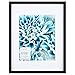 Snap 11x14 Black Wall Picture Frame with Single White Mat for 8x10 Image