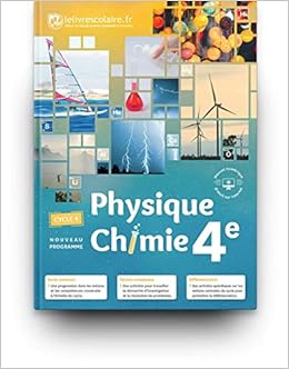 Amazon Fr Physique Chimie 4e Manuel Eleve Collectif Fray Baptiste Livres