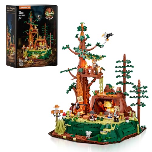 Lumibricks Western Sequoia Bandit Outpost Lighting