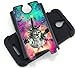 CorpCase HTC Desire 510 Case - Hipster Flying Cat Space Galaxy / Hybrid Unique Case With Great Protection