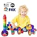 Jarrby MAX Build More Blocks Magna Snap Cubes -Educational Kids Toddler Toys & Preschool Learning Toys - Juguetes para niños niñas de 2 3 4 5 6 7 8 años.