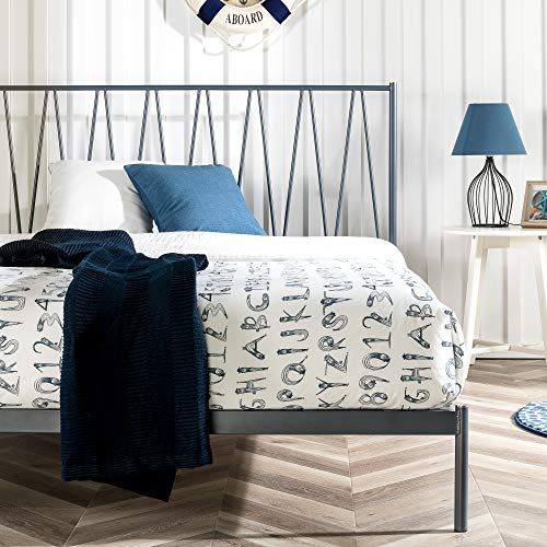 ZINUS Olga Metal Platform Bed Frame / Mattress Foundation / Slat