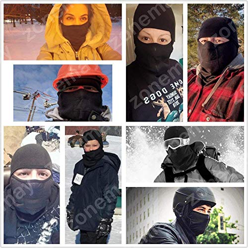 SUNPRO Balaclava - Windproof Ski Mask - Cold Weather Face Mask Neck Warmer - Thumbnail 6