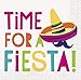 Mexican Fiesta Party Supplies - Cocktail Napkin Variety Pack - 4 Different Styles