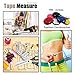 Tape Measure Body Measuring Tape, Retractable 60 Inch Soft Mini Measuring Tape, Small Sewing Fabric Tape Measurer for Cloth Waist Medical Nursing Craft(8 Pack)