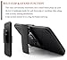 Moto Z Case, Moto Z Droid Holster Case, NageBee Shell Holster Combo Protective Case with Kick-Stand Belt Clip Holster for Moto Z Droid ONLY!!! [!!!NOT Fit Moto Z Force/Moto Z Play!!!] (Black)