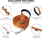 Loutep Training Lead for Dogs 3m 5m 10m 15m 20m 25m 30m Nylon Leash view 5
