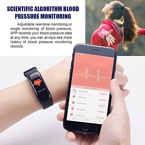 FJunHappy Fitness Tracker,Activity Tracker Watch with Heart Rate Blood