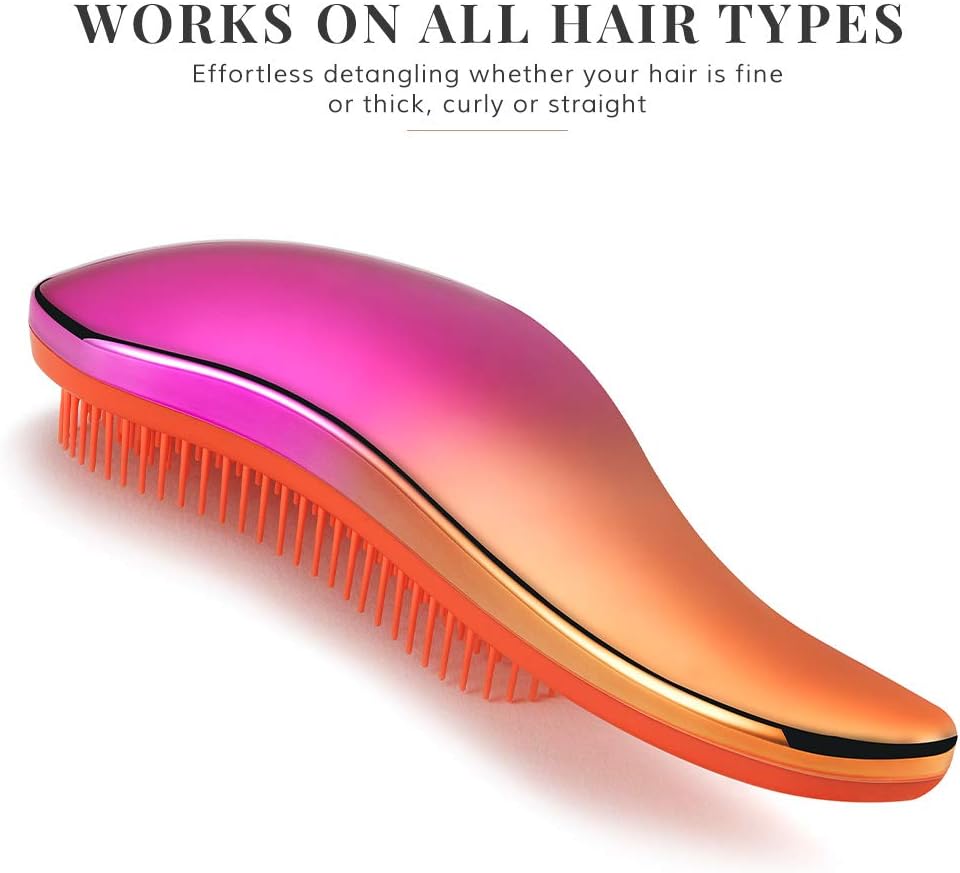 Lily England Detangle Hair Brush for Thick Curly & Straight Hair - Image 4