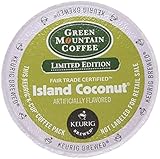 Green Mountain Coffee Fair Trade Island Coconut, K-cups for Keurig Brewers, 24-count 7.9oz.  Box