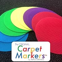 The Original CARPET MARKERS for Teachers (30 Pack of Circles)
