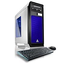 CybertronPC Titanium-1080X VR Ready Gaming Desktop - Intel Core i7-6700K 4GHz Quad-Core Processor, 16GB DDR4 Memory, NVIDIA GeForce GTX 1080 (8GB GDDR5X) Graphics, 1TB HDD, Windows 10 Home 64-Bit