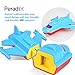 Peradix Play Vehicles Magnetic Musical Cars Set Speedboat Train Plane Kits with Light and Music, Push to Go Construction Vehicles Cars Toy Best Gifts for Toddlers Kids