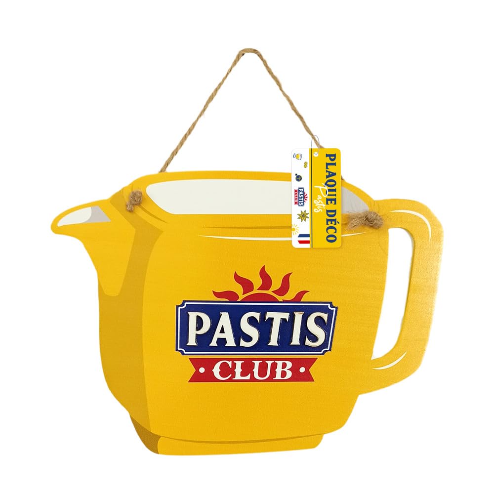 STC Pastis Club Wooden Plaque