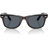 Ray-Ban unisex-adult Rb2140f Original Wayfarer Low Bridge Fit Square Sunglasses