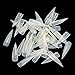 Baisidai 500Pcs Long Sharp False Nail Art Tips Acrylic Salon - Natural Color#3-017