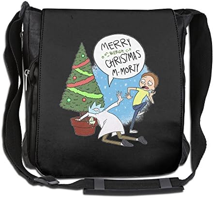Rick And Morty Christmas Casual Shoulder Bags Messenger Crossbody Bag
