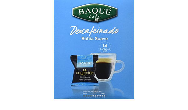 Cafés Baqué Cápsulas La Colección Bahía Suave - 98 gr : Amazon.es:  Alimentación y bebidas