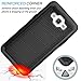 Grand Prime Case, Galaxy Go Prime Case, Tekcoo [Tmajor] Shock Absorbing [Black] Hybrid Rubber Plastic Defender Rugged Slim Hard Protective Case Cover Shell For Samsung Galaxy Grand Prime / Go Prime