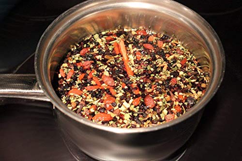 Organic Elderberry Plus+ Syrup Making Kit, Easy to make at home, Just add honey, Also includes Goji berries, Echinacea, Astragalus, Rosehips, Ginger, Cloves & Cinnamon, Makes about 20oz of syrup. - Thumbnail 2