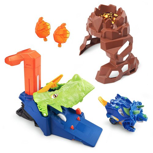 VTech Switch & Go Dinos Turbo Triceratops Deluxe Launcher