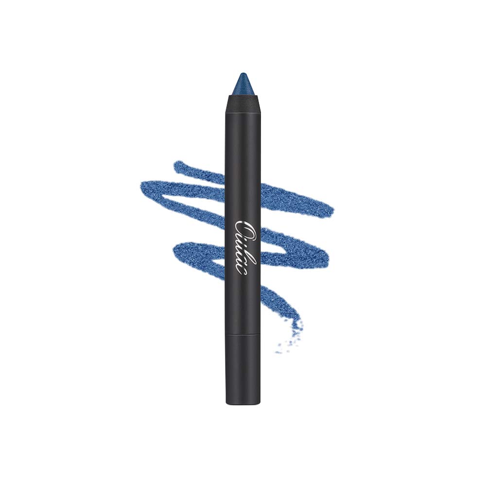 Oulac Makeup Cream Eyeshadow Stick, Stay Naive, Blue, Matte, Shimmer, Crease Free, Long Lasting, Moisturising, Highly Pigmented