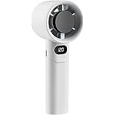 PangiFen Handheld Fan Rechargeable-120 Speed Portable Mini Fans with Powerful Quiet Airflow, USB Personal Cooling Fan for Tra