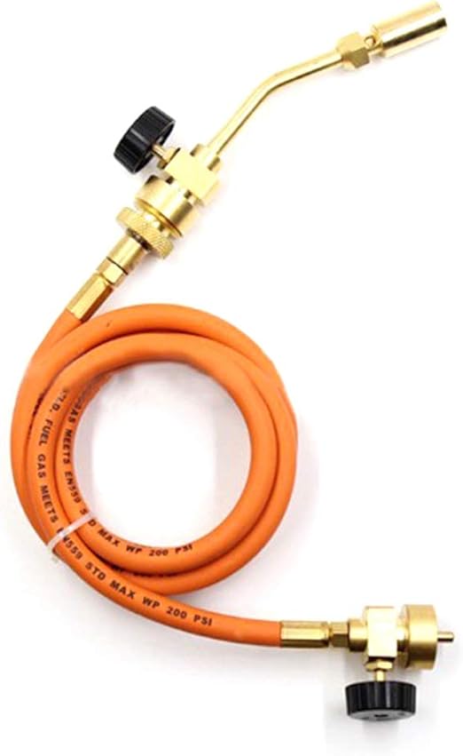 MAPP OxygenFree Welding Torch, 1600°C Mapp Gas Self Ignition Plumbing