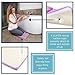 Cushybaby Bath Kneeler and Elbow Rest Pad Set - Thick, Non-Slip, Kneeling Mats Cushion and Protect Arms and Knees So You Can Bathe Your Baby in Comfort! Enjoy Tub Time as Much as Your Kids Do! (Lilac)